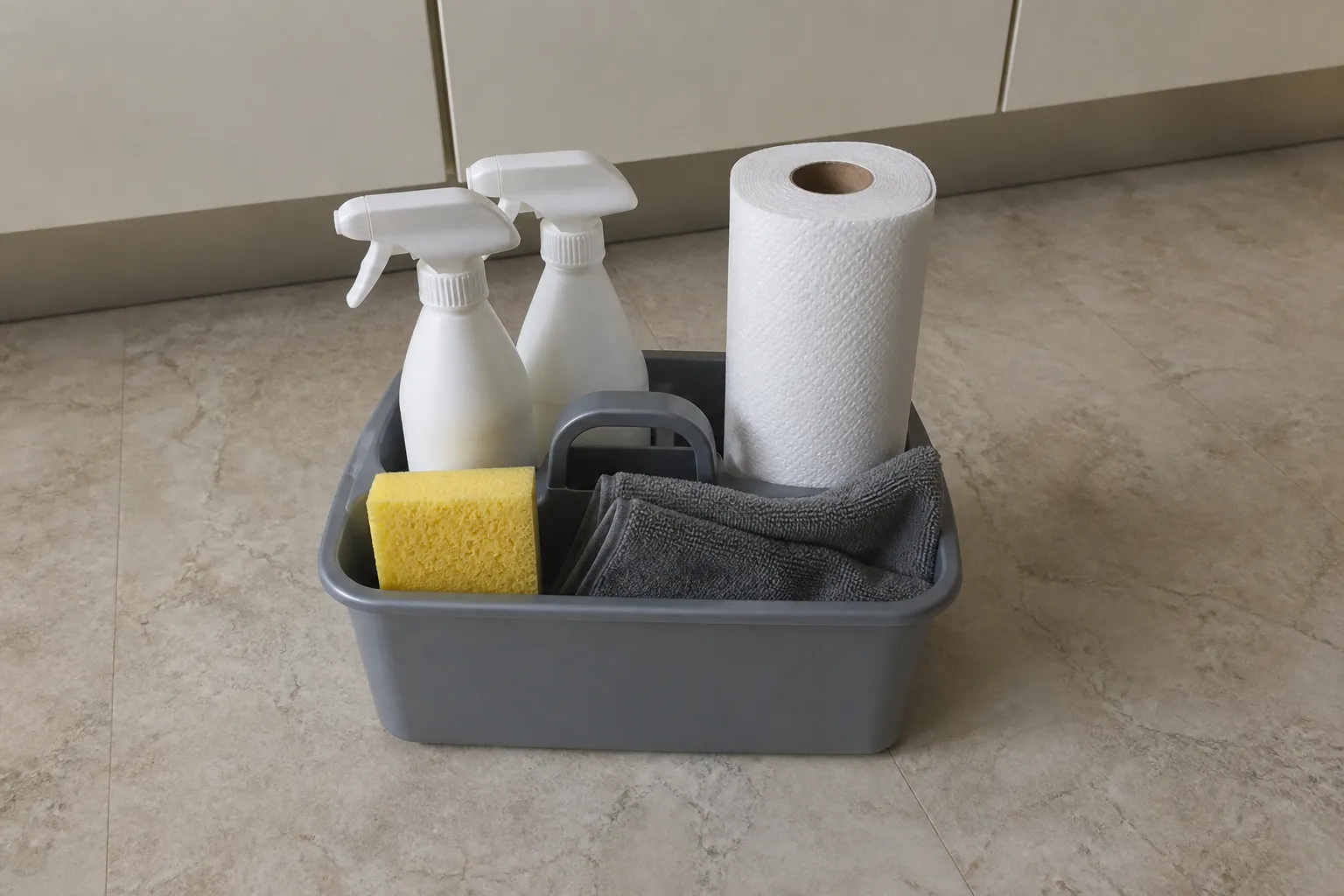 Cleaning supplies brought for maid service in Fairbanks and Anchorage