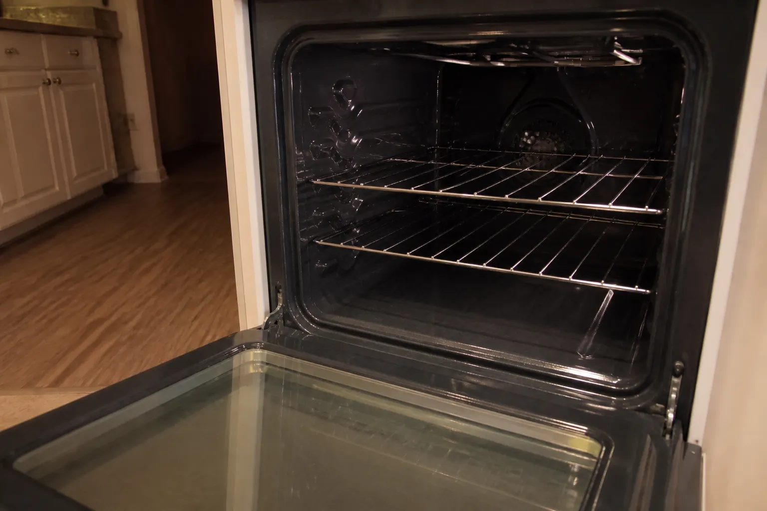 Oven after move-out cleaning in Anchorage